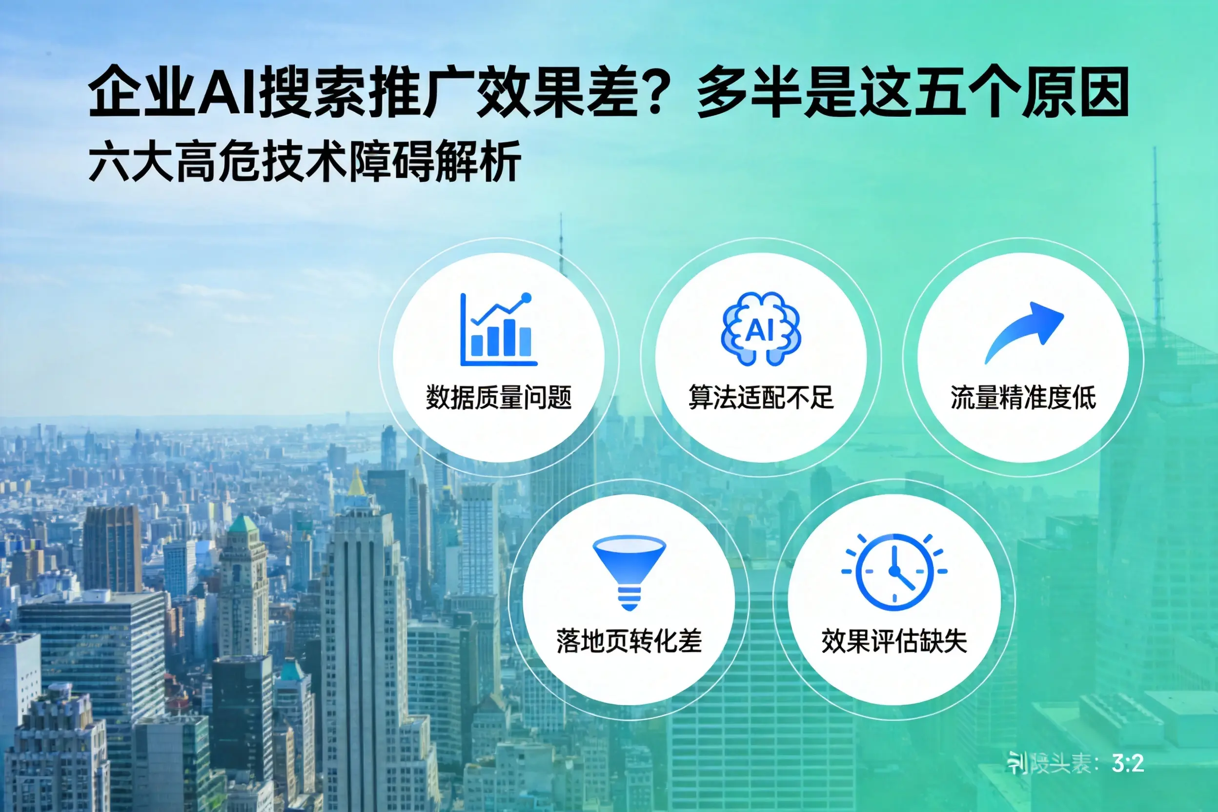 龙井企业AI搜索推广效果差?多半是这五个原因