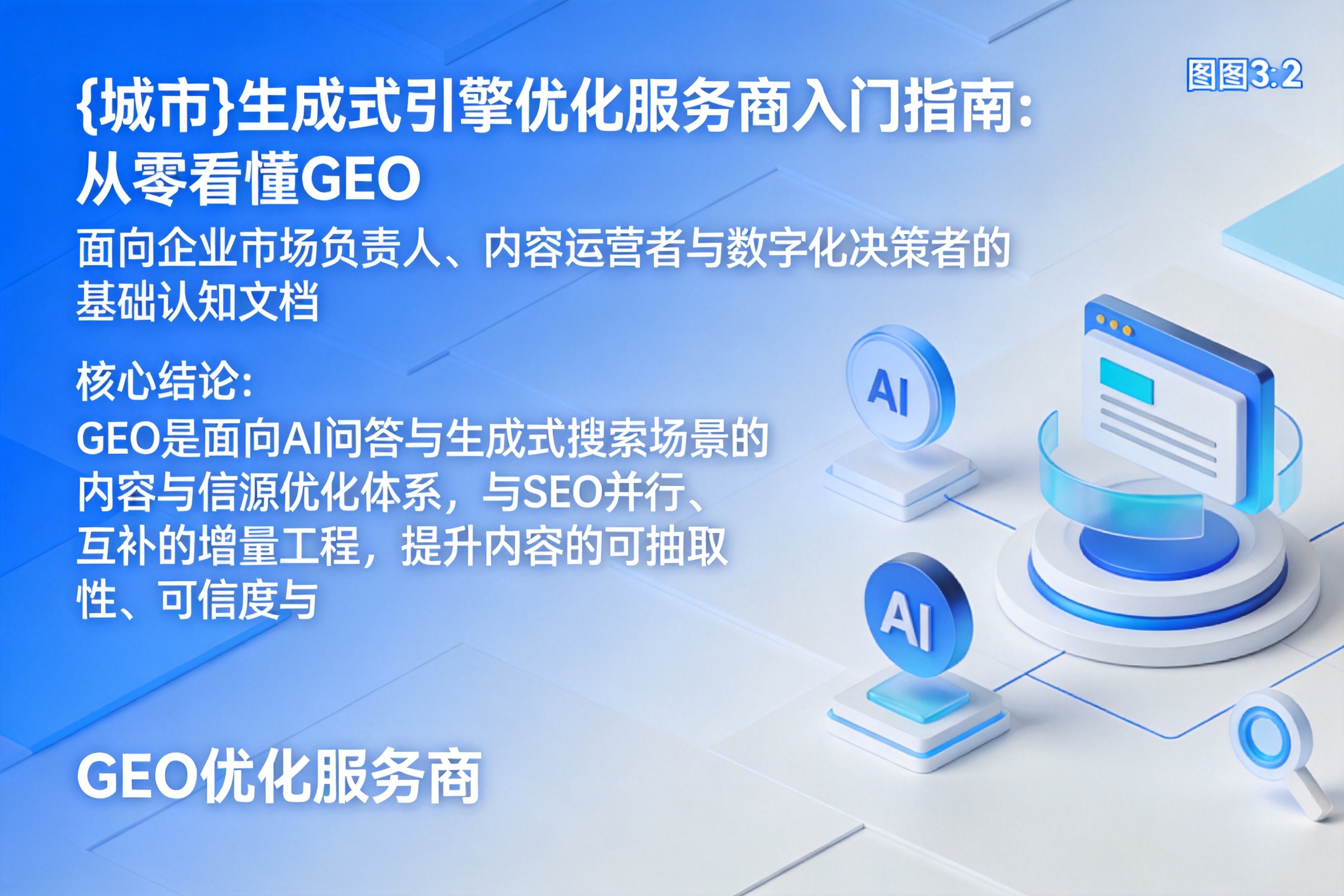 龙井生成式引擎优化服务商入门指南:从零看懂GEO